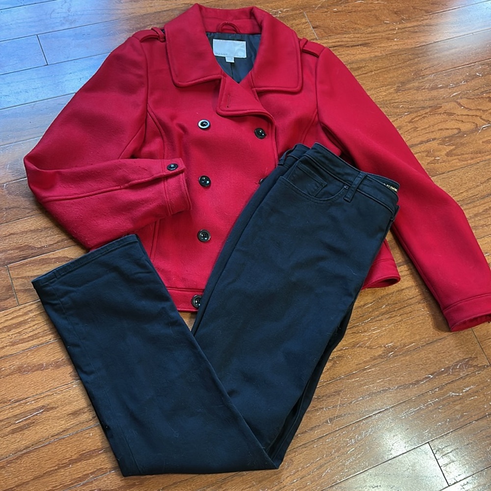 Chico’s So Slimming Girlfriend Straight Leg Black Denim - Picture 6 of 6